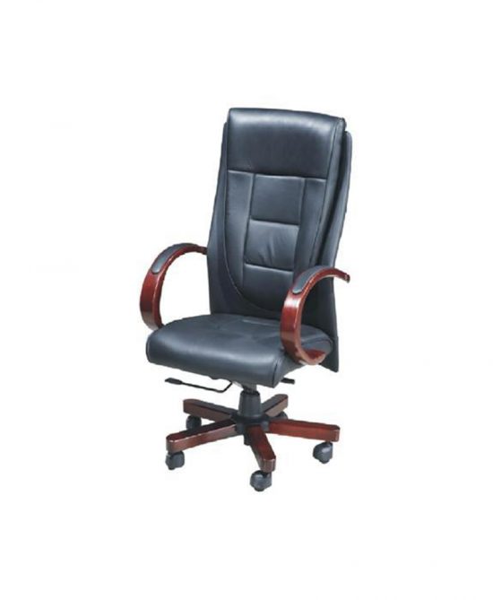 Alps Executive Chair, Genuine Leather Upper