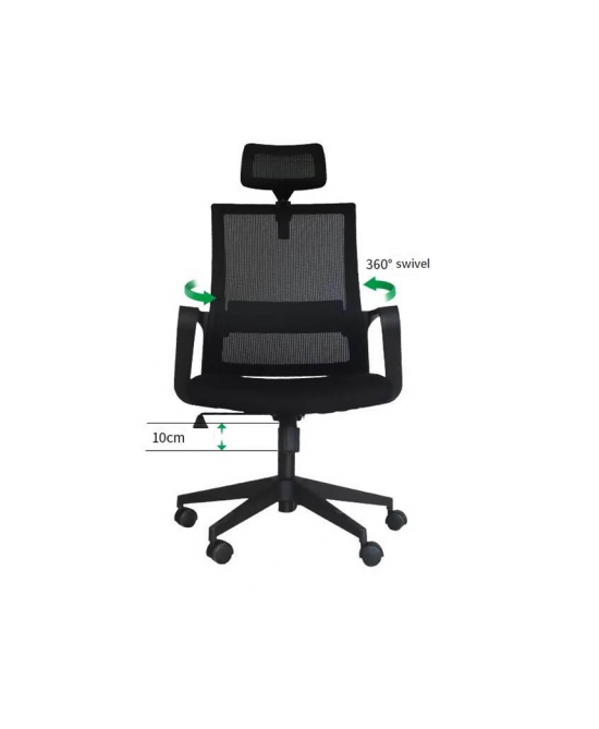 Alex Office Chair w/headrest