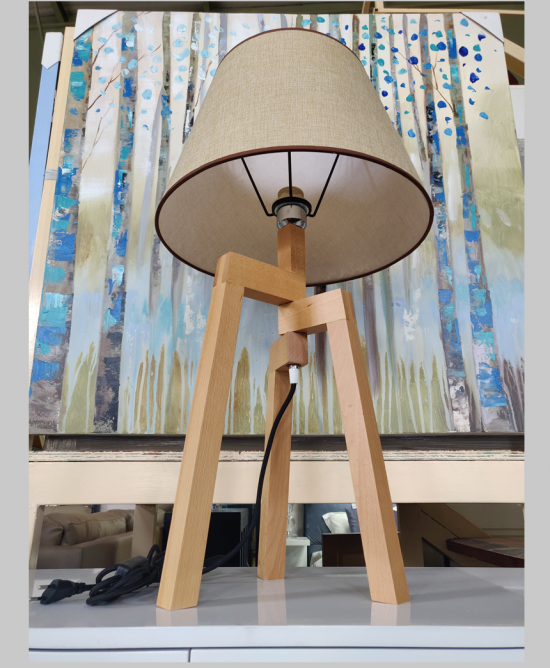Amara Barlow Tripod Table Lamp Creative Wood