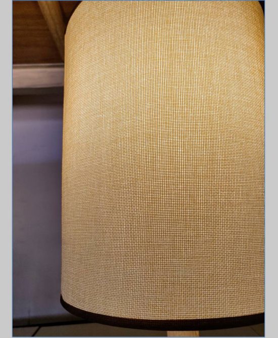 Amara Cylinder Table Lamp Beige Creative Wood